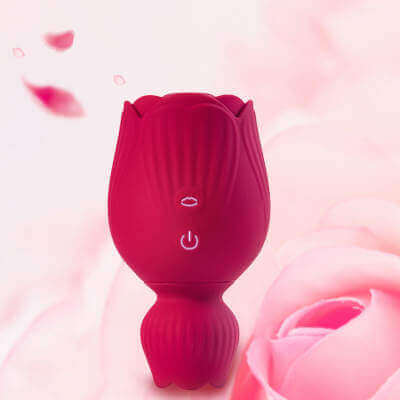 Rose Double Vibrator - All-in-one sex toy! The Pleaser Pro