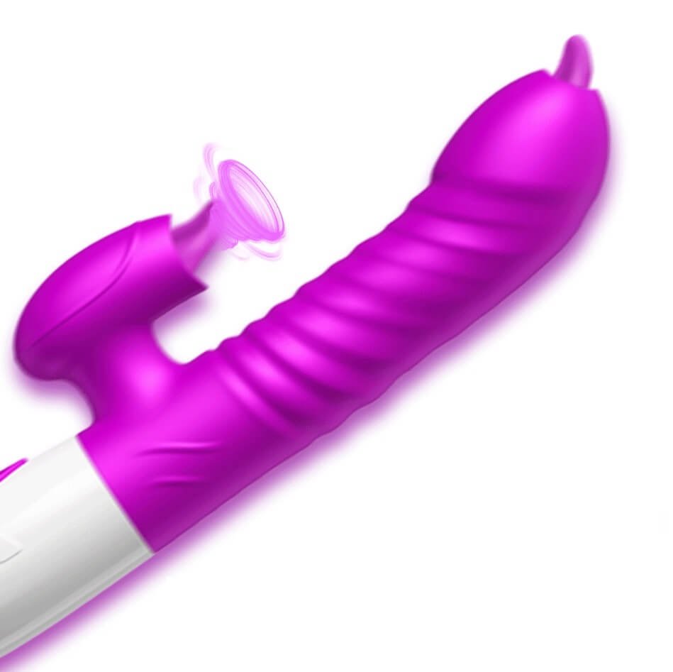 The Pleaser Tongue™ All-in-one Licking and G-Spot Vibrator The Pleaser Pro